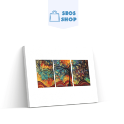 Diamond Painting Boom met veel kleuren 3 luik - SEOS Shop ®