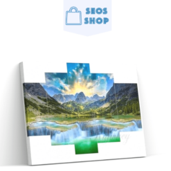 Diamond Painting Prachtige bergen 5 luik - SEOS Shop ®