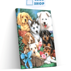 Diamond Painting Schattige Puppy's - SEOS Shop ®