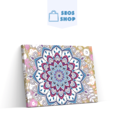 Diamond Painting Mandala Paars Groen - SEOS Shop ®