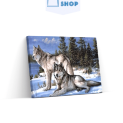 Diamond Painting Wolven stel – SEOS Shop ®