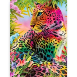 Diamond painting Luipaard gekleurd - SEOS Shop ®