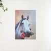 Diamond Painting Paard met roos – SEOS Shop ®