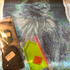 Diamond Painting Kat met geld - SEOS Shop ® photo review