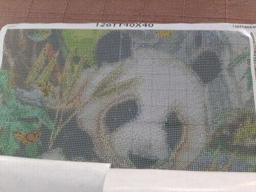 Diamond Painting Baby Panda - 30x40 cm photo review