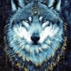 Diamond Painting Wolf Spiritueel