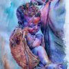 Diamond Painting Afrikaanse Moeder