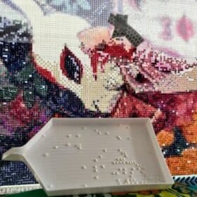 Diamond Painting Japans Meisje - SEOS Shop ® photo review