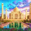 Diamond Painting Indiase Taj Mahal