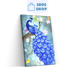Diamond Painting Blauwe pauw – SEOS Shop ®