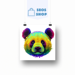 Diamond Painting Kleurrijke Panda – SEOS Shop ®