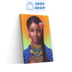 Diamond Painting Afrikaans mooi meisje – SEOS Shop ®