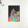 5D Diamond Painting Kleurrijke kat – SEOS Shop ®-2