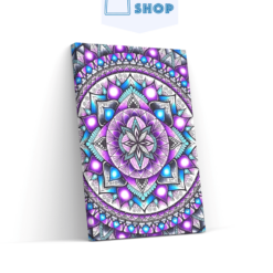 5D Diamond Painting Paarse Mandala - SEOS Shop ®