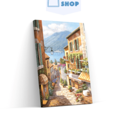 5D Diamond Painting Italiaans straatbeeld - SEOS Shop ®