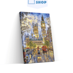 5D Diamond Painting Big Ben Straatbeeld - SEOS Shop ®