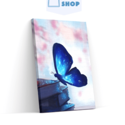 5D Diamond Painting Blauwe vlinder - SEOS Shop ®