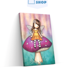 5D Diamond Painting Een fee zit in Mushroom - SEOS Shop ®