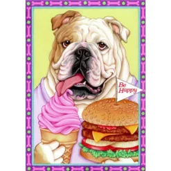 Diamond Painting - Bulldog Hamburger - SEOS®