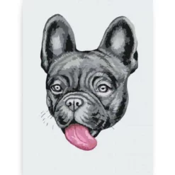 Diamond Painting - Bulldog met uitgestoken tong - SEOS®