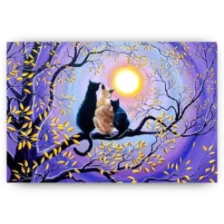 Diamond Painting - Katten in het maanlicht - SEOS®