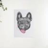Diamond Painting – Bulldog met uitgestoken tong – SEOS®