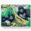 Diamond Painting – Gorilla familie – SEOS®