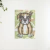 Diamond Painting – Hond met roze wangen – SEOS®