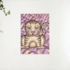 Diamond Painting – Kat met paarse wangen – SEOS®